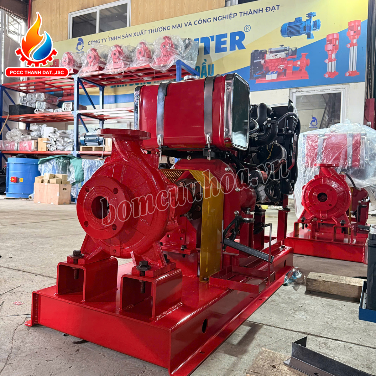 Bơm rời trục PCCC diesel Inter 30HP CA65-200A 22kW Bơm rời trục PCCC diesel Inter 30HP CA65-200A 22kW