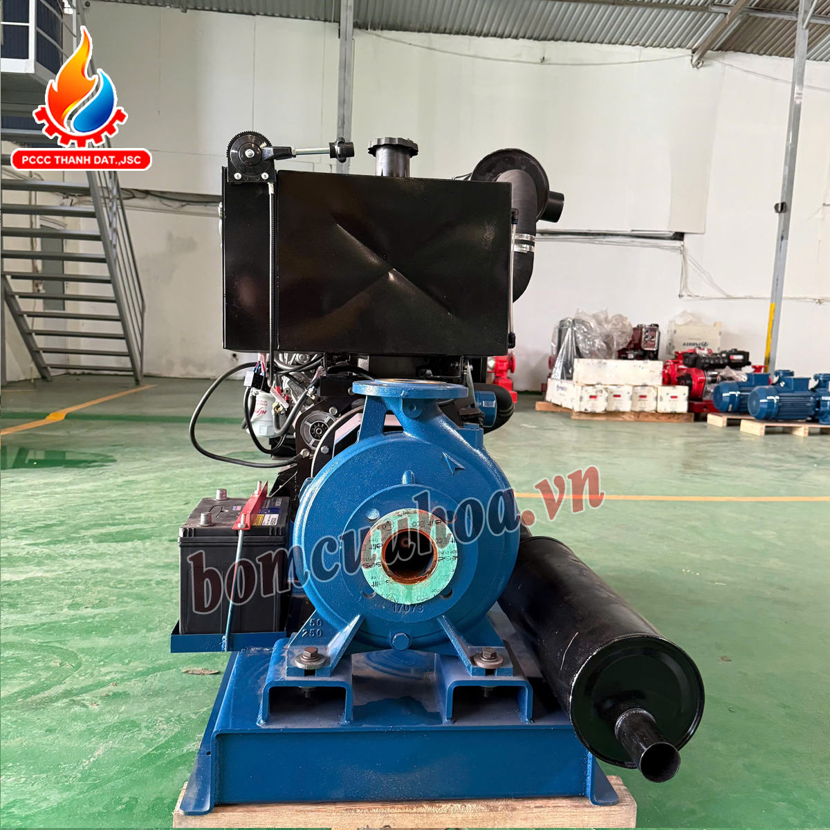 Máy bơm diesel trục rời 20HP 15KW Pentax CA50-250C